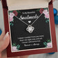 Beautiful Soulmate Necklace with Message Card & Gift Box