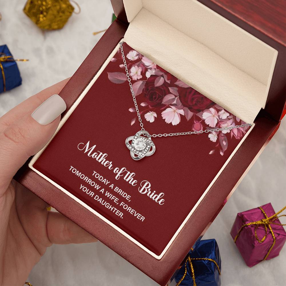 Mother of Bride Gift from Daughter Wedding Card