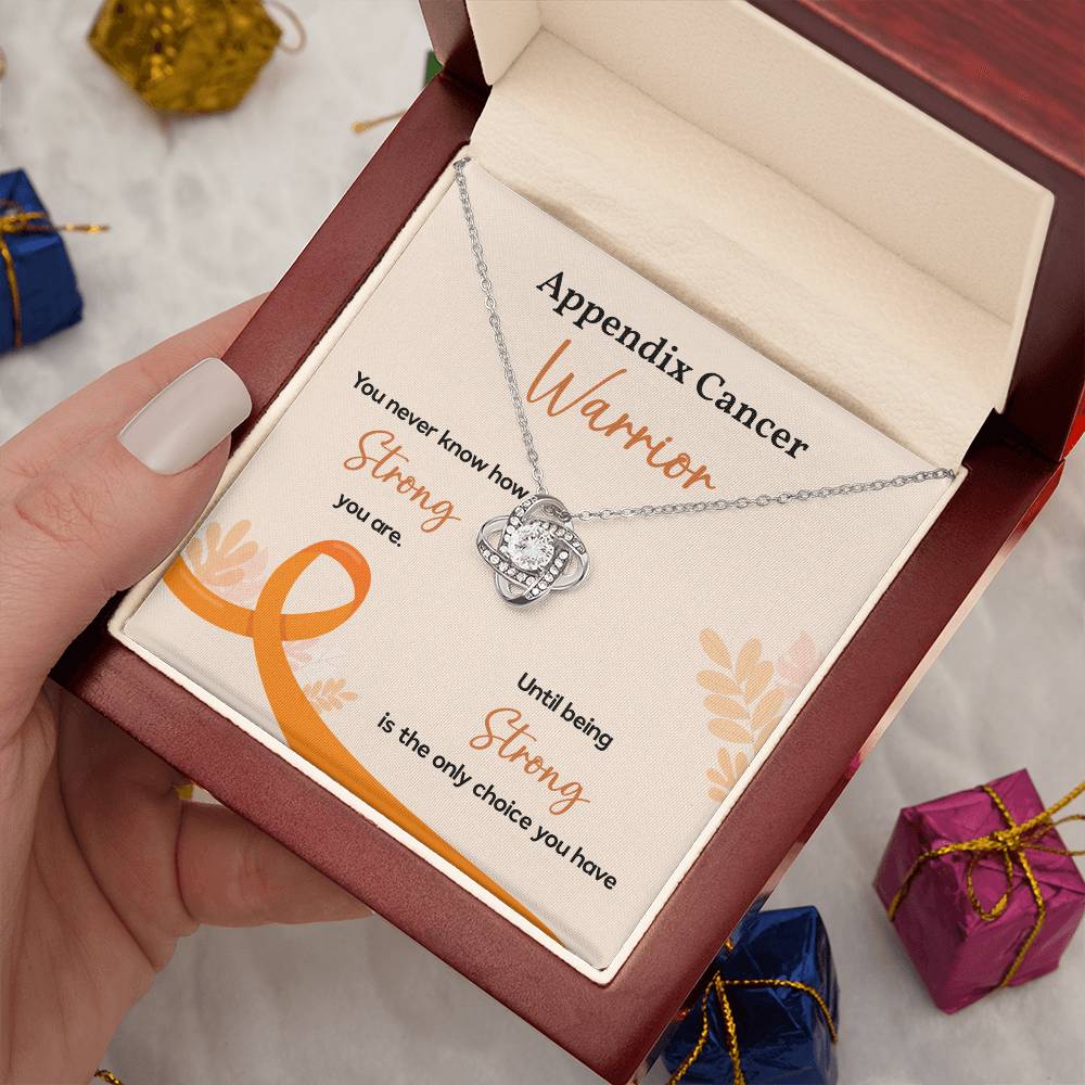 Appendix Cancer Warrior Gift with Message Card