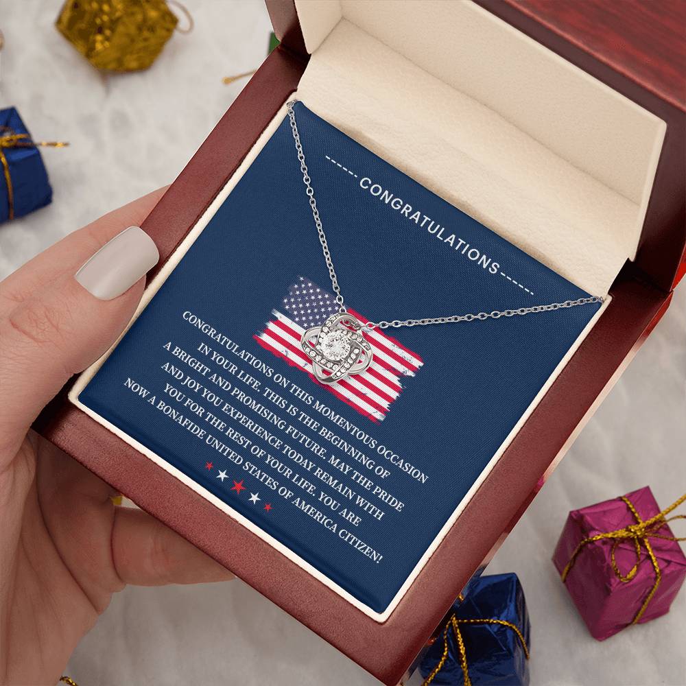 Congratulations Necklace For New U.s. Citizen Necklace For New U.s. Citizen Gift For New American Citizen Gift For U.s. Citizenship Achievement Necklace For Official U.s. Citizen Gift For New U.s. Patriot Necklace For New American Patriot Gift For U.S.