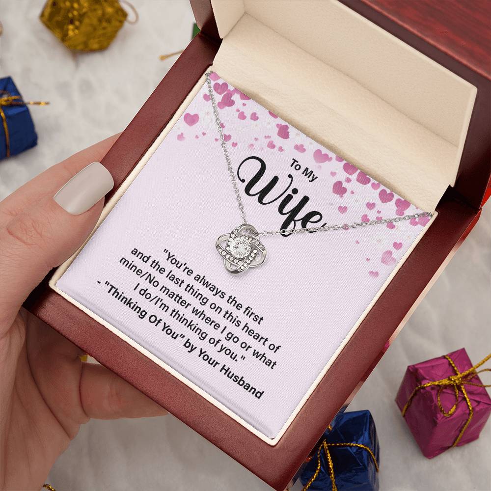 Thinking of You Wife Gift – Message Card Included