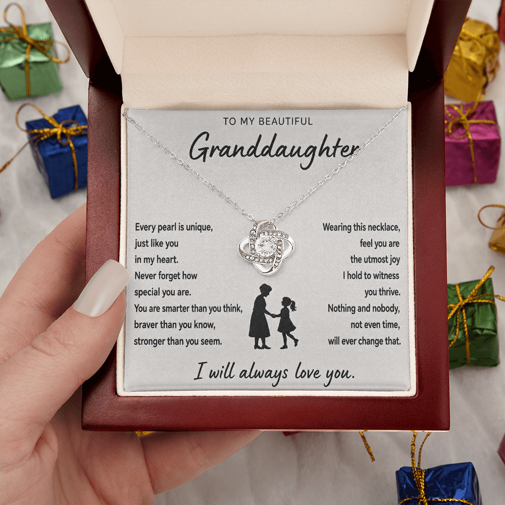 To my beautiful granddaughter