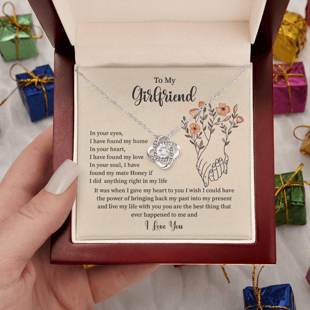 Romantic Gift Necklace for Girlfriend with Gift Box