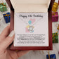 17th Birthday Gift for Her – Love Knot Necklace & Box