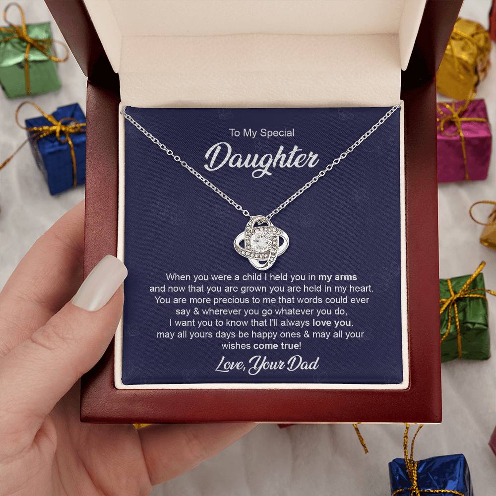 To My Special Daughter – From Dad with Love