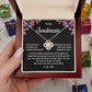 Soulmate Love Knot Necklace with Message Card & Gift Box