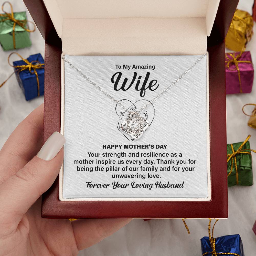 Wife Mother's Day Gift from Husband – Message Card Box