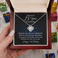 Cheers to 75 Years Necklace Birthday Gift for Her