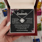 Soulmate Love Knot Necklace with Message Card & Gift Box