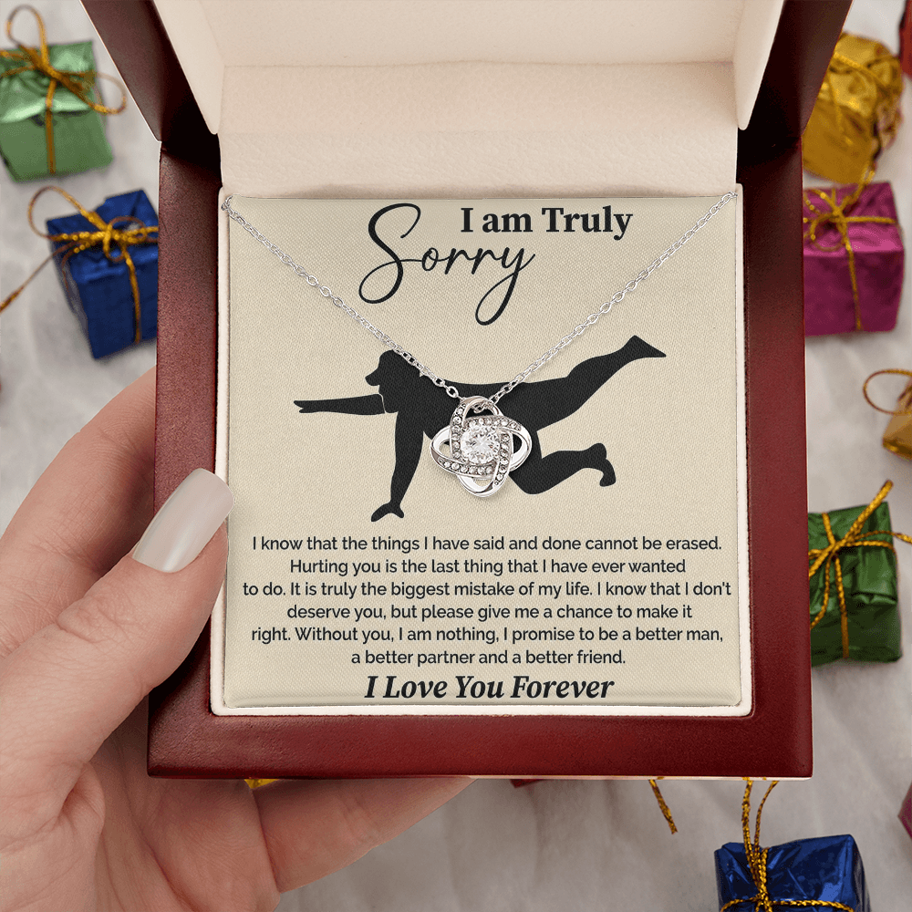 I m Turly sorry