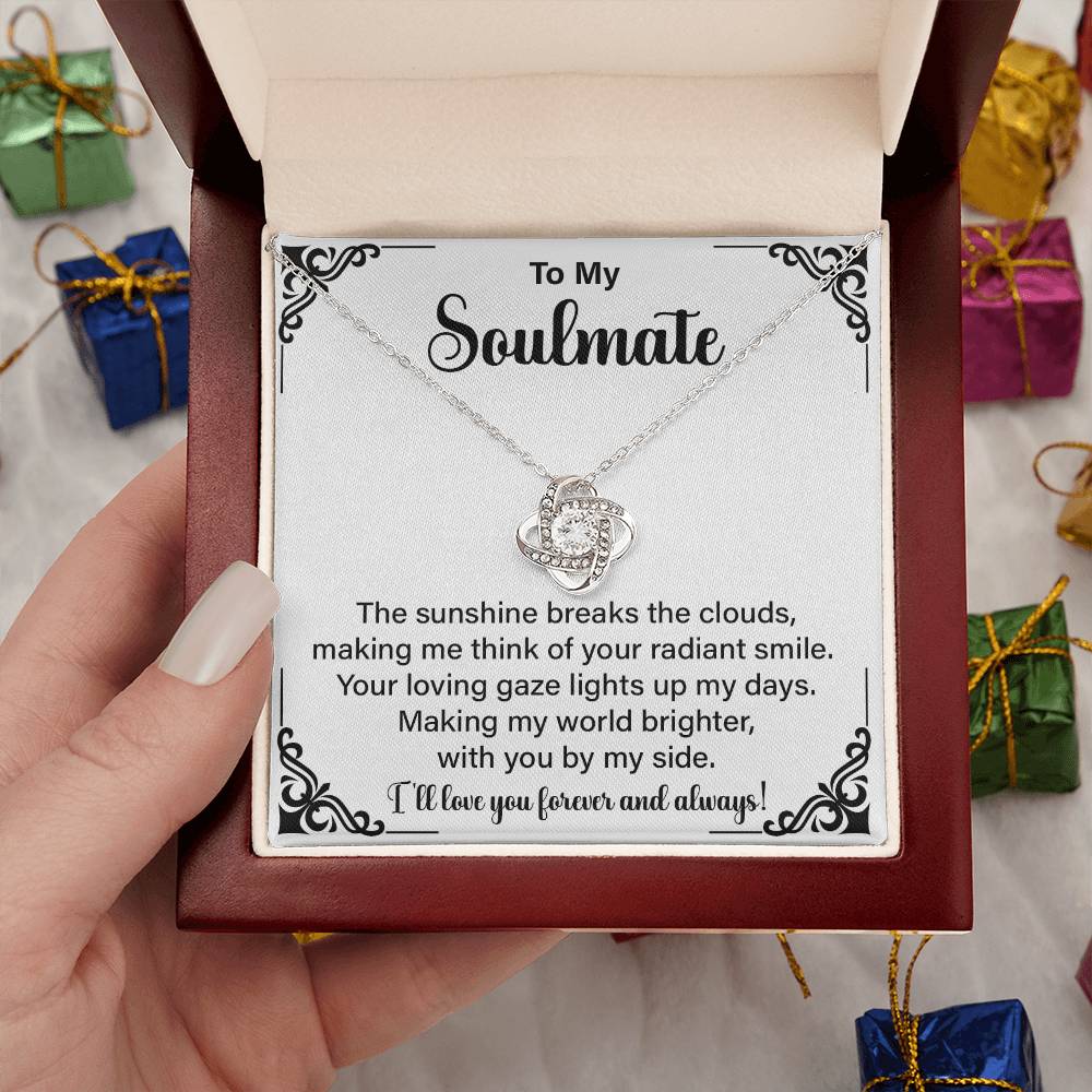 Soulmate Gift for Her with Romantic Message Card