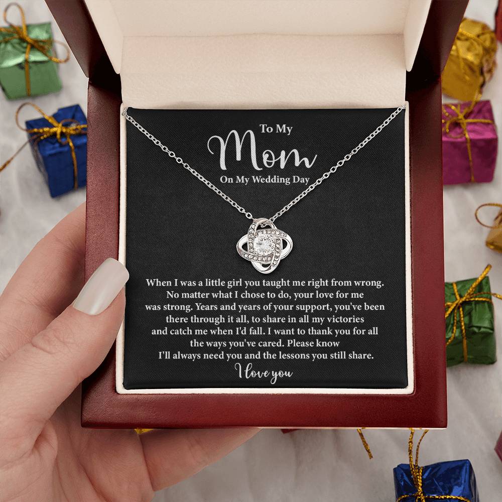 Wedding Day Gift for Mom from Daughter – Gift Box Note