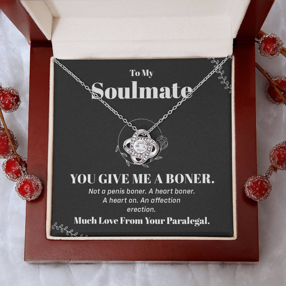 Funny Paralegal Necklace Gift for Soulmate
