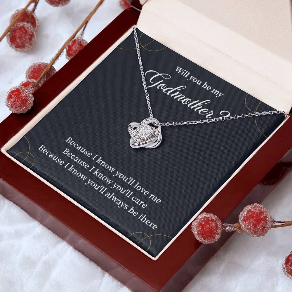 Will you be my Godmother Words Of Wisdom Necklace Strengthening Jewelry For Girls Godmother's Love Jewelry Cherished Goddaughter Necklace Adventurous Spirit Necklace Life Guidance Jewelry Uplifting Gift For Goddaughter Courageous Heart Necklace