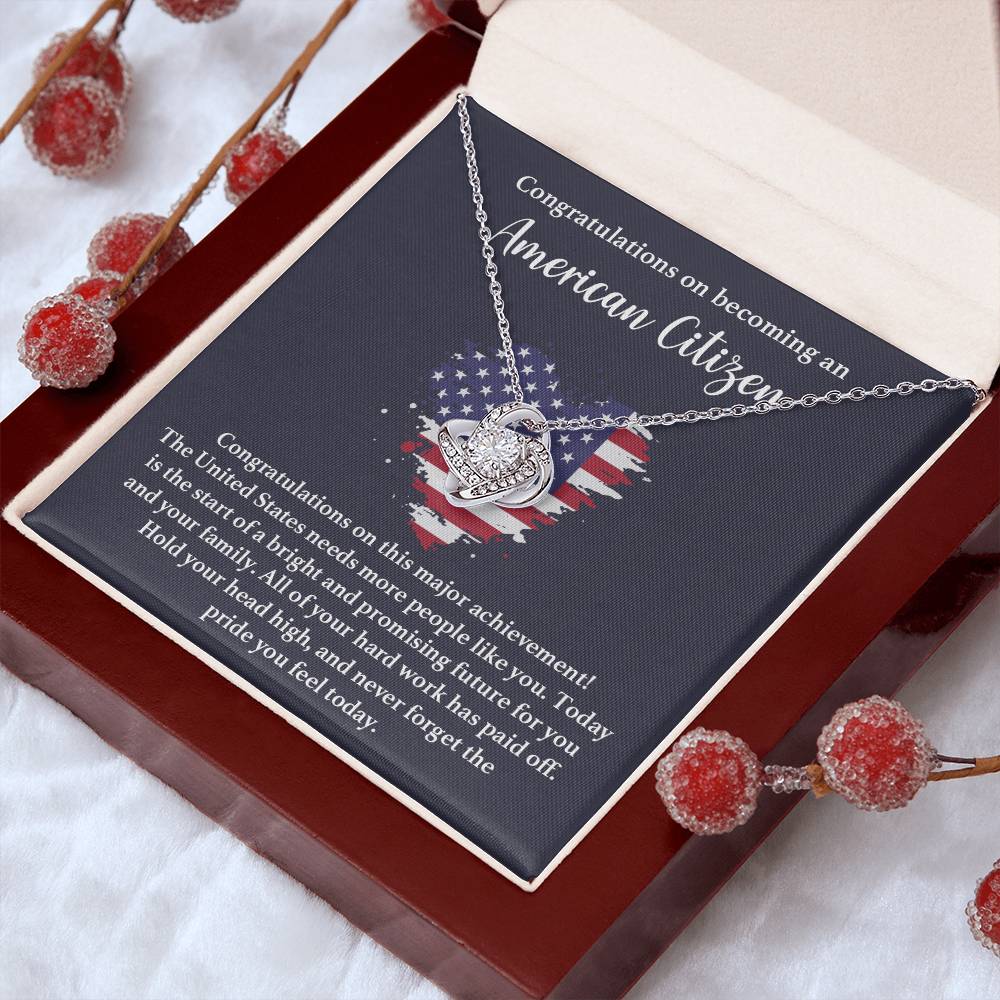 Congratulations Necklace For New American Citizen Proud To Be An American Necklace Proud To Be An American Necklace Gift For Citizenship Milestone Necklace For Proud New U.s. Citizen Gift For Becoming A U.s. Citizen Necklace For U.s. Citizenship Journey