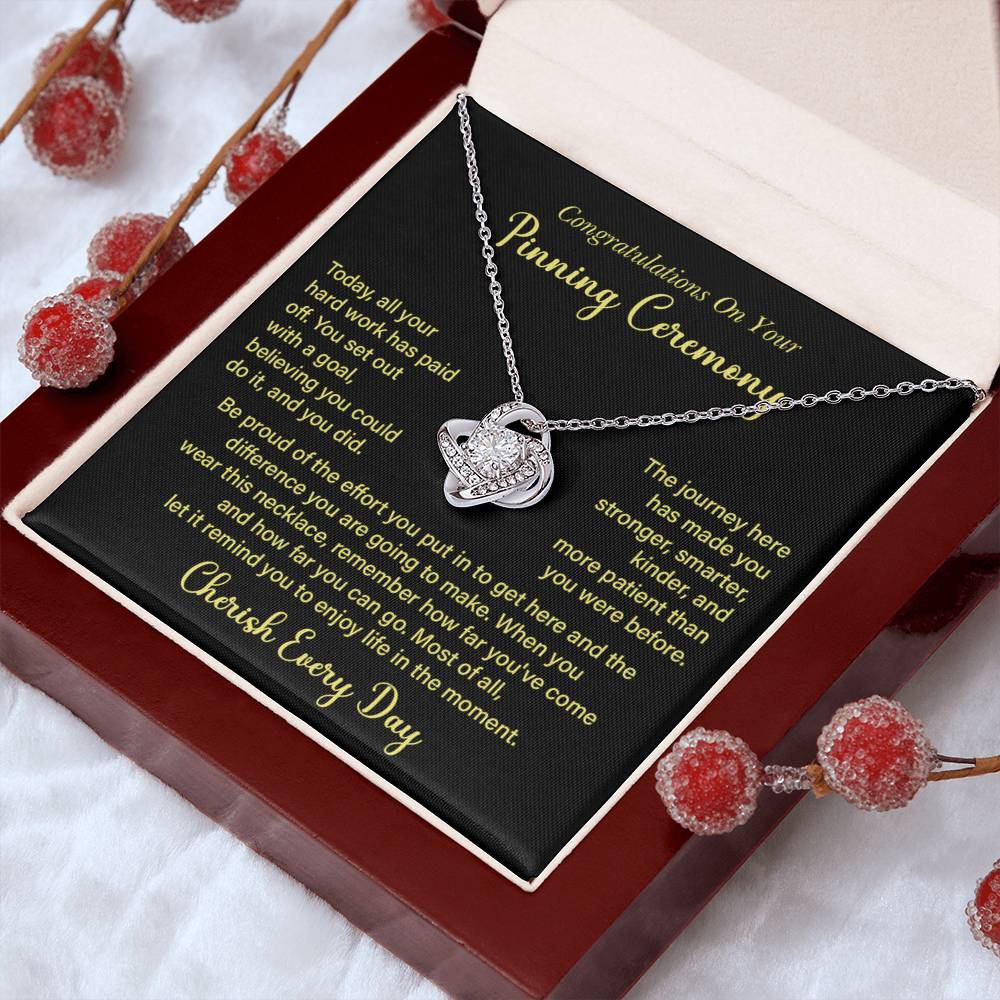 Congratulations On Your Pinning Ceremony Necklace Pinning Ceremony Necklace Gift Congratulations Pinning Ceremony Jewelry Journey Of Success Necklace Pinning Ceremony Milestone Necklace Necklace To Celebrate Hard Work Pinning Ceremony Keepsake Jewelry