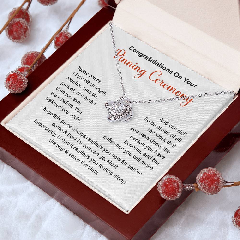 Congratulations On Your Pinning Ceremony Strength And Determination Jewelry Enjoy The View Necklace Best Wishes Necklace Path To Success Necklace Personal Growth Jewelry Motivational Jewelry For New Beginnings Meaningful Gift For Graduates