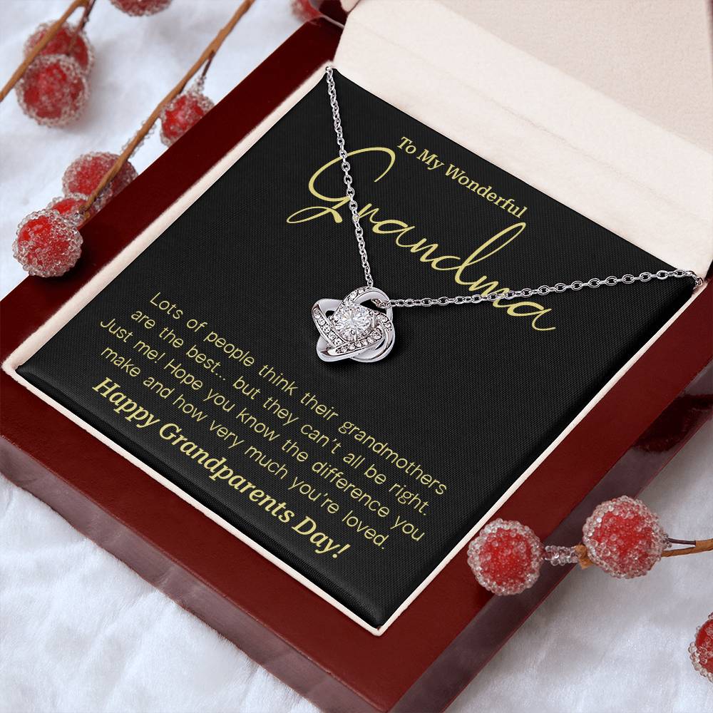 To My Wonderful Grandma Grandma Necklace Gift Grandparents Day Jewelry Sentimental Jewelry For Grandmother Jewelry Gift For Grandma Granddaughter To Grandma Gift Special Gift For Grandma Granddaughter Love Jewelry Jewelry For Grandma From Granddaughter