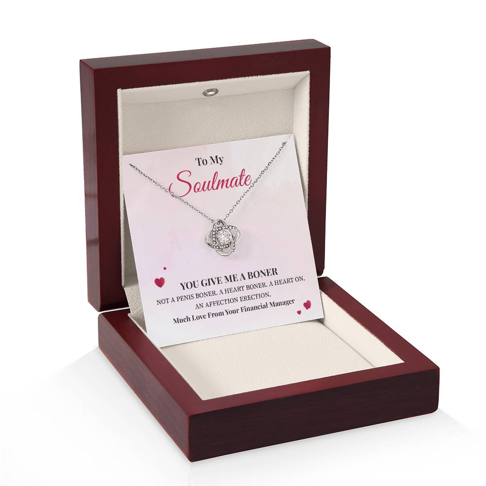 Funny Gift for Soulmate Necklace from Financial Manager