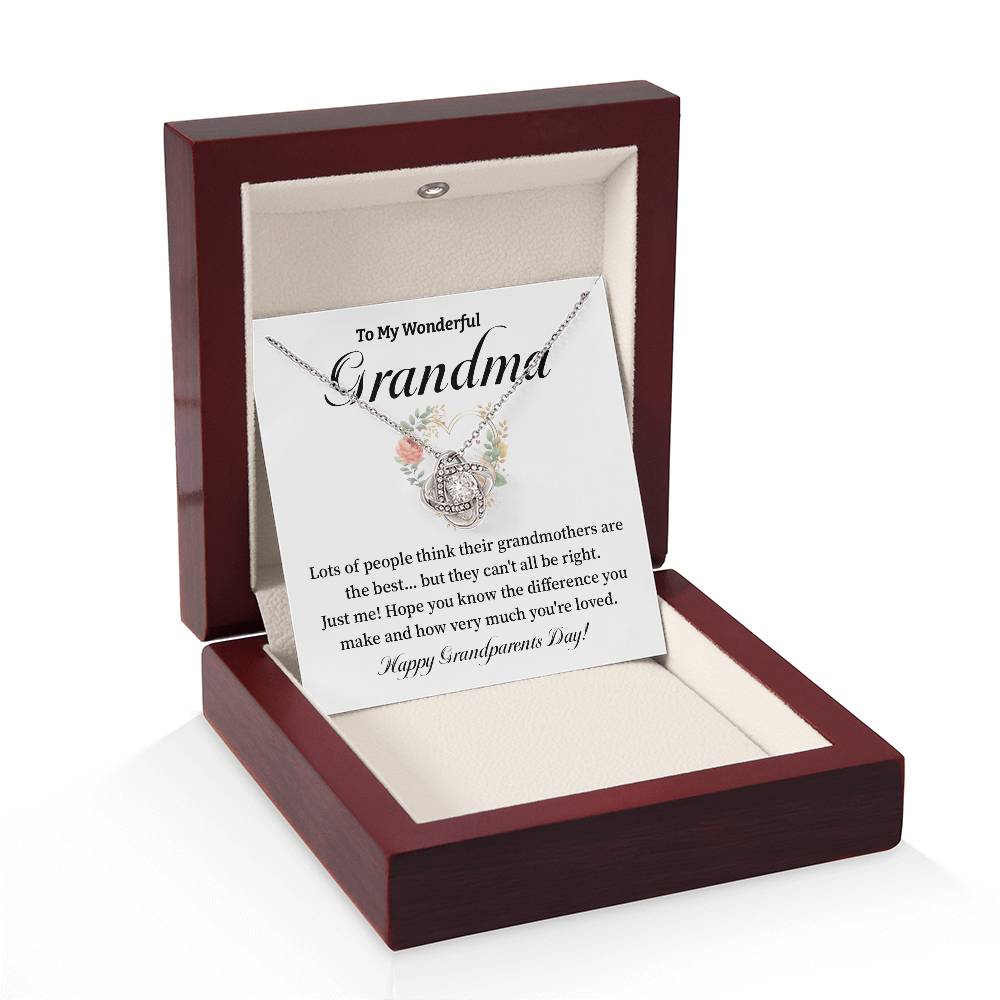 To My Wonderful Grandma Grandma Necklace Gift Heartfelt Gift For Grandma Sentimental Jewelry For Grandmother Granddaughter To Grandma Gift Special Gift For Grandma Grandmother Appreciation Gift Meaningful Gift For Grandma