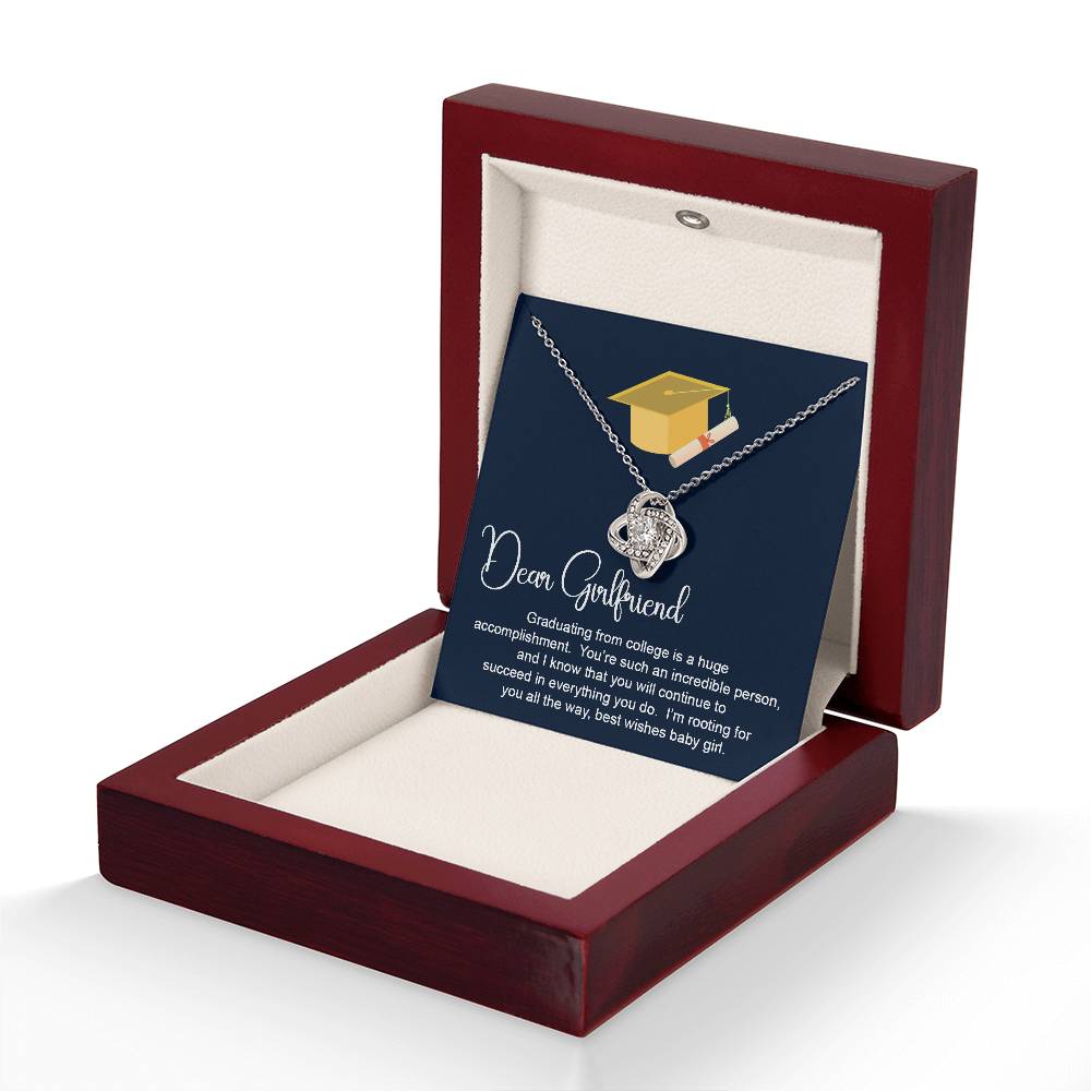 Dear Girlfriend Necklace Girlfriend Graduation Necklace Gift Gift For Graduation Necklace For Girlfriend Proud Of You Graduation Necklace Best Wishes Necklace For Girlfriend Sentimental Gift For Girlfriend Necklace For Girlfriend Necklace For Girlfriend