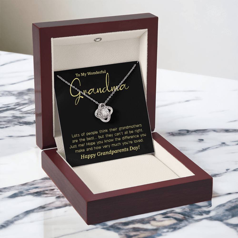 To My Wonderful Grandma Grandma Necklace Gift Grandparents Day Jewelry Sentimental Jewelry For Grandmother Jewelry Gift For Grandma Granddaughter To Grandma Gift Special Gift For Grandma Granddaughter Love Jewelry Jewelry For Grandma From Granddaughter