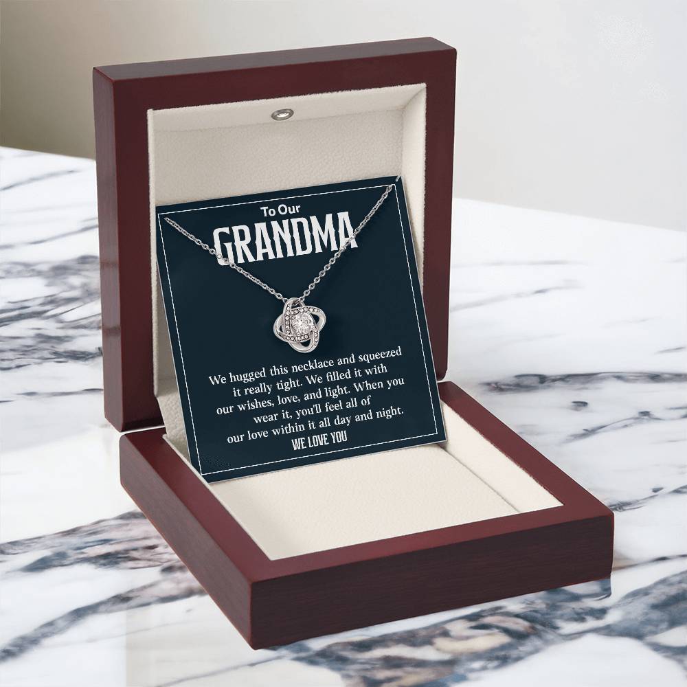 To Our Grandma Grandma Necklace Gift Heartfelt Gift For Grandma Sentimental Jewelry For Grandmother Emotional Necklace For Grandma Jewelry Gift For Grandma Grandchildren To Grandma Gift Special Gift For Grandma Meaningful Gift For Grandma