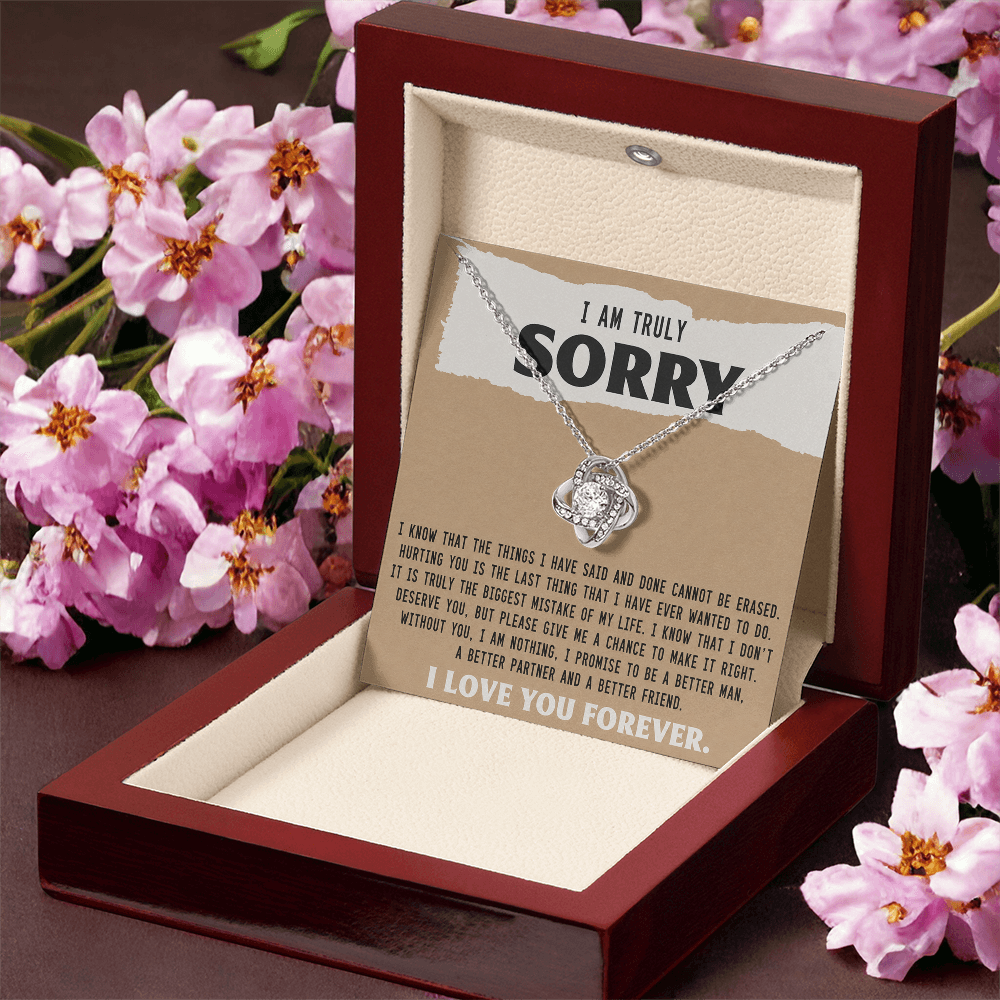 I m Turly sorry