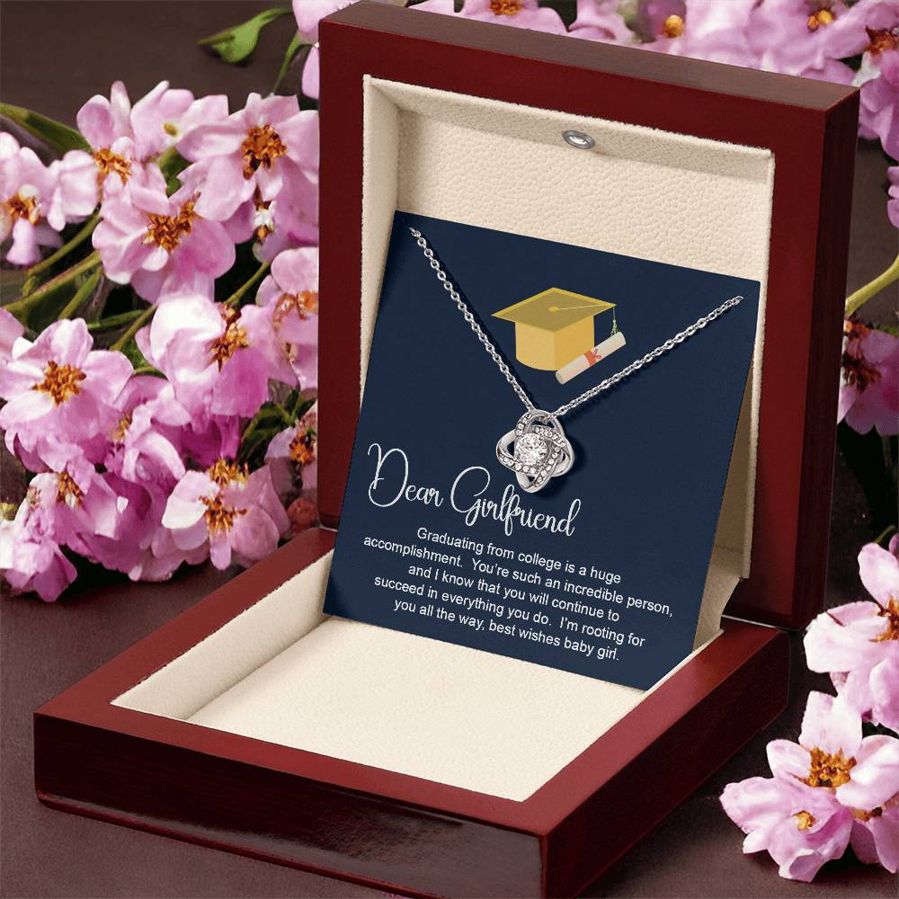 Dear Girlfriend Necklace Girlfriend Graduation Necklace Gift Gift For Graduation Necklace For Girlfriend Proud Of You Graduation Necklace Best Wishes Necklace For Girlfriend Sentimental Gift For Girlfriend Necklace For Girlfriend Necklace For Girlfriend