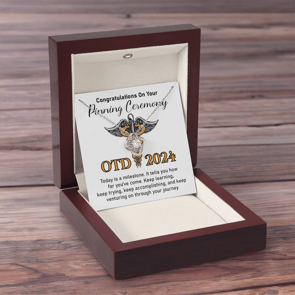 Congratulations On Your Otd 2024 Pinning Ceremony Necklace Otd 2024 Pinning Ceremony Necklace Pinning Ceremony Milestone Necklace Congratulations Pinning Ceremony Jewelry Otd 2024 Graduation Necklace Gift Necklace For Celebrating