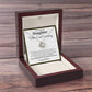 White Coat Ceremony Gift For Daughter Necklace With Gift Box