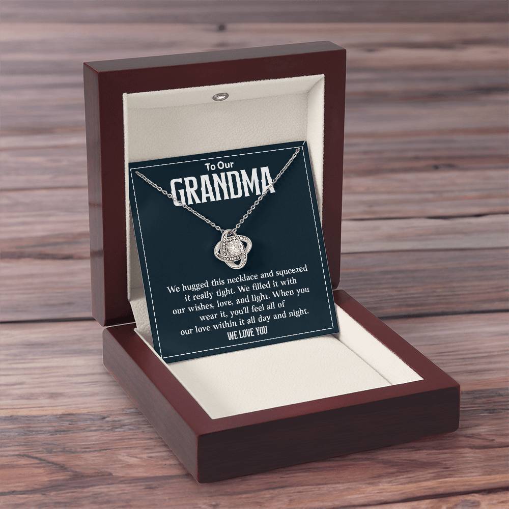 To Our Grandma Grandma Necklace Gift Heartfelt Gift For Grandma Sentimental Jewelry For Grandmother Emotional Necklace For Grandma Jewelry Gift For Grandma Grandchildren To Grandma Gift Special Gift For Grandma Meaningful Gift For Grandma