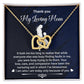 Thank You Mom Gift from Daughter With Necklace Box