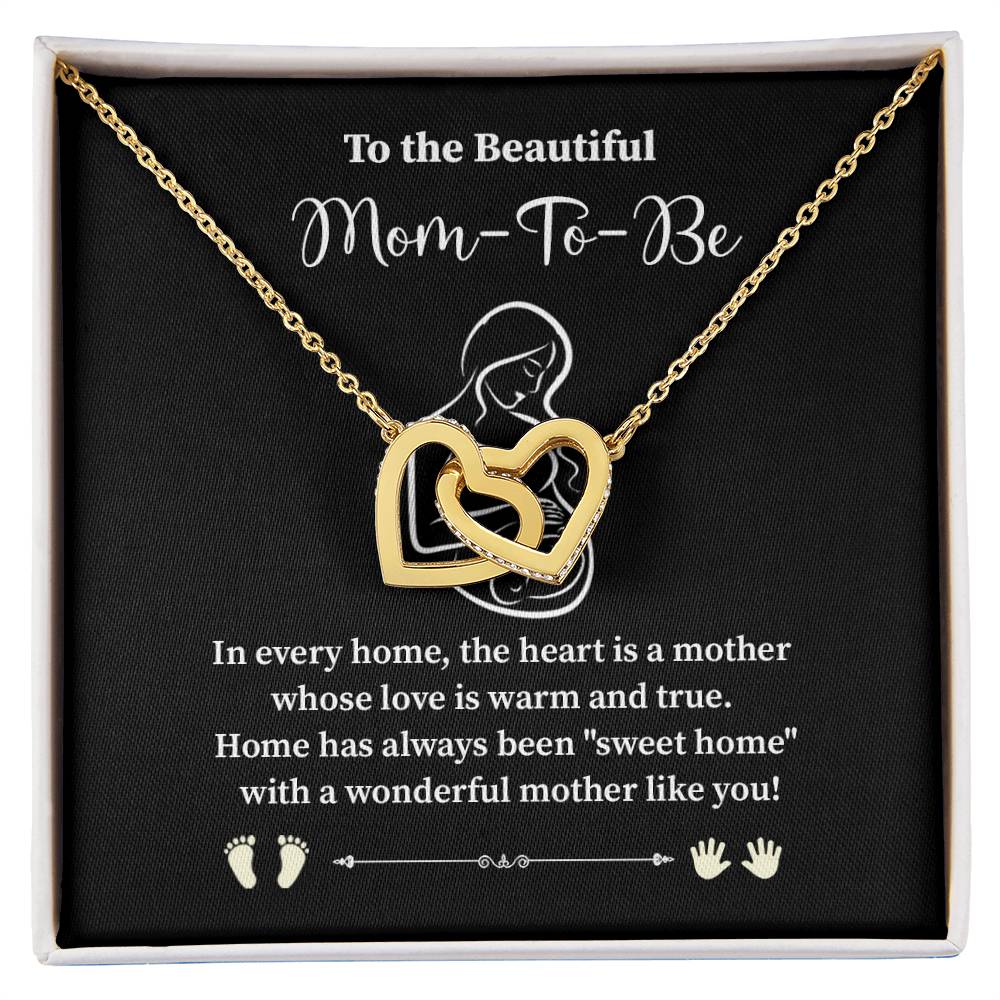 To The Beautiful Mom-to-be Heartfelt Necklace For Expecting Mothers Loving Jewelry For A New Mom Sweet Pendant Sentimental Gift For Mom-to-be Loving Pendant Appreciation Necklace Sentimental Pendant For Motherhood Sweet Pendant For A Growing Family