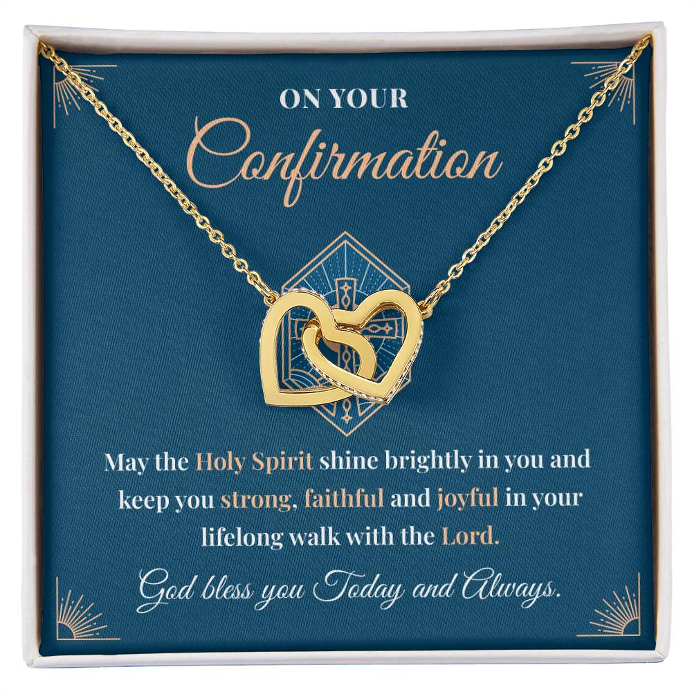 Confirmation Necklace Gift for Girl – Message Card