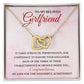 Girlfriend Graduation Necklace with Gift Card