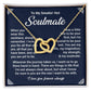 Smokin’ Hot Soulmate Necklace Gift – Romantic Box