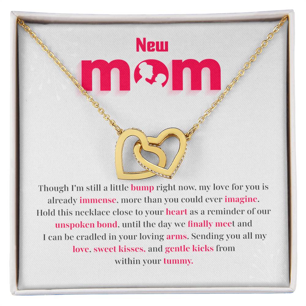New Mom Necklace – Gift from Baby Bump