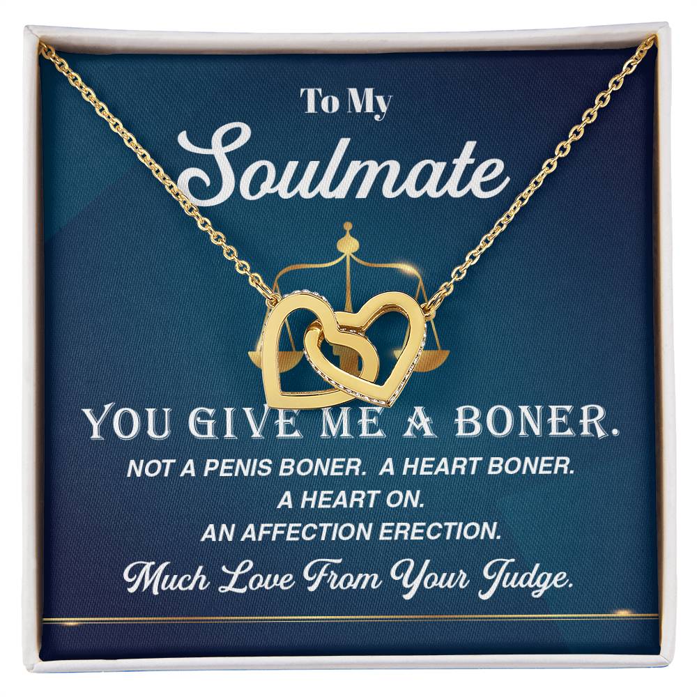 Funny Soulmate Necklace from Judge – Gift Box