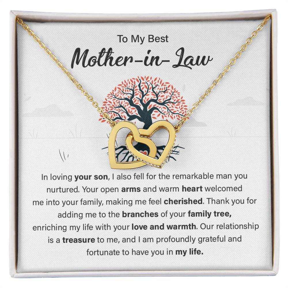 To the best mother-in-law in loving.