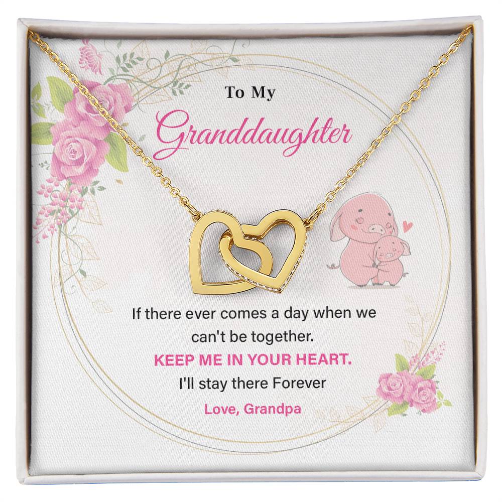 Granddaughter Gift from Grandpa with Message Card