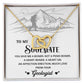 Funny Soulmate Necklace from Geologist Gift Box