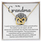 Grandma Interlocking Hearts Necklace – Family Tree Connection Gift