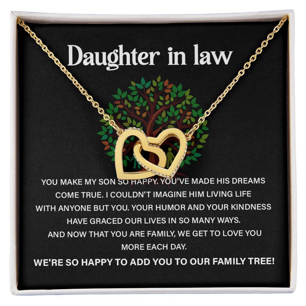 Daughter-in-law  Necklace For Daughter-in-law Loving Gift For Daughter-in-law Necklace For Daughter-in-law’s Happiness Gift For Daughter-in-law From Family Special Necklace For Daughter-in-law Gift For Daughter-in-law’s Marriage