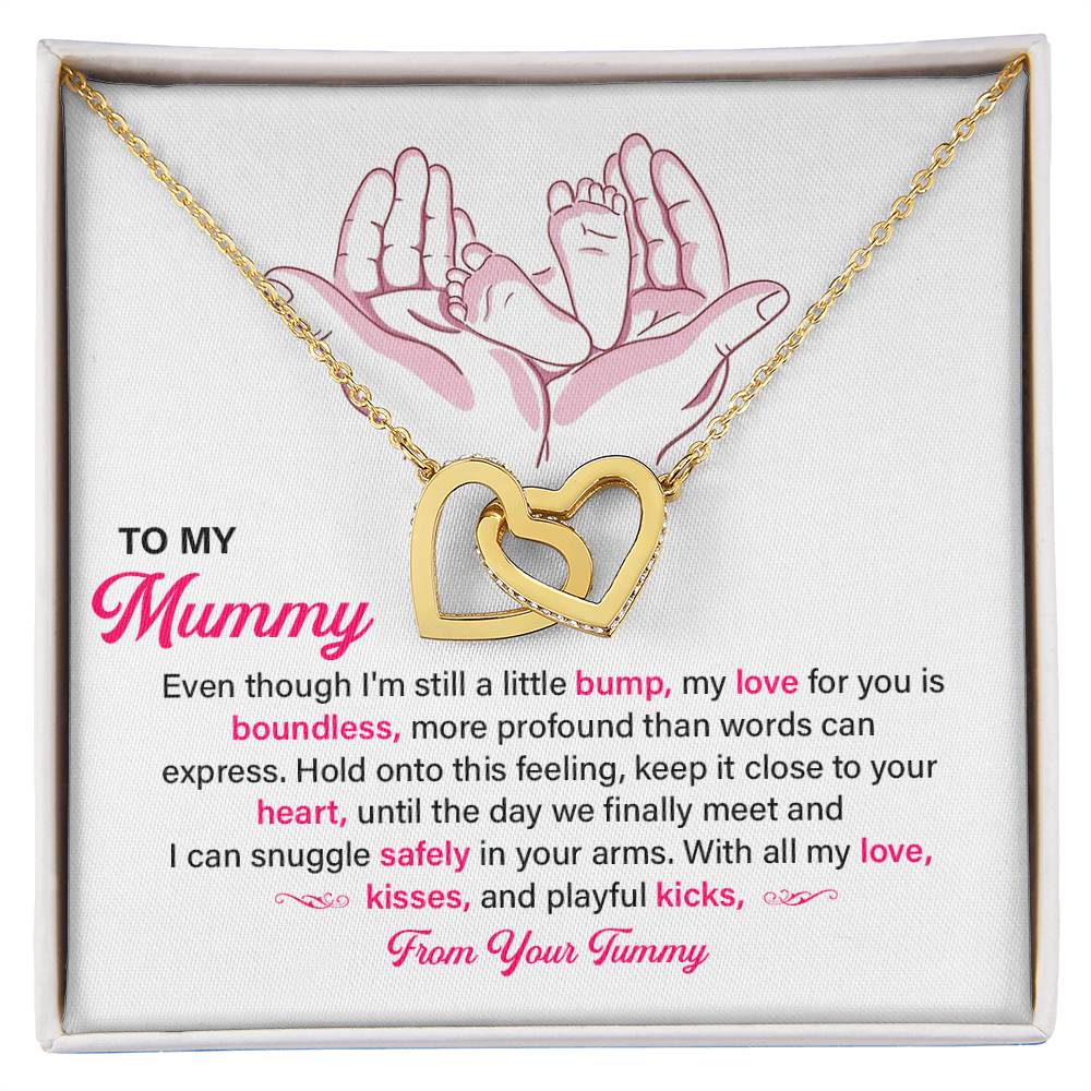 Mummy To Be Necklace Gift from Baby Bump