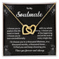 Soulmate Interlocking Hearts Necklace – Gift Box