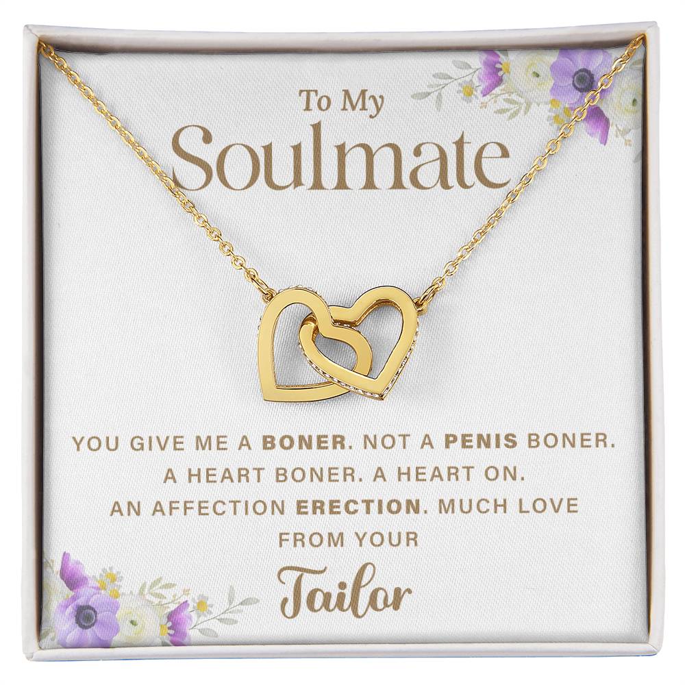 Tailor to Soulmate Funny Necklace Gift Box
