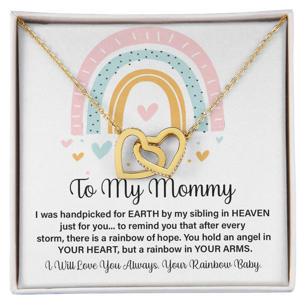 Rainbow Baby Necklace for Mom – Gift from Heaven
