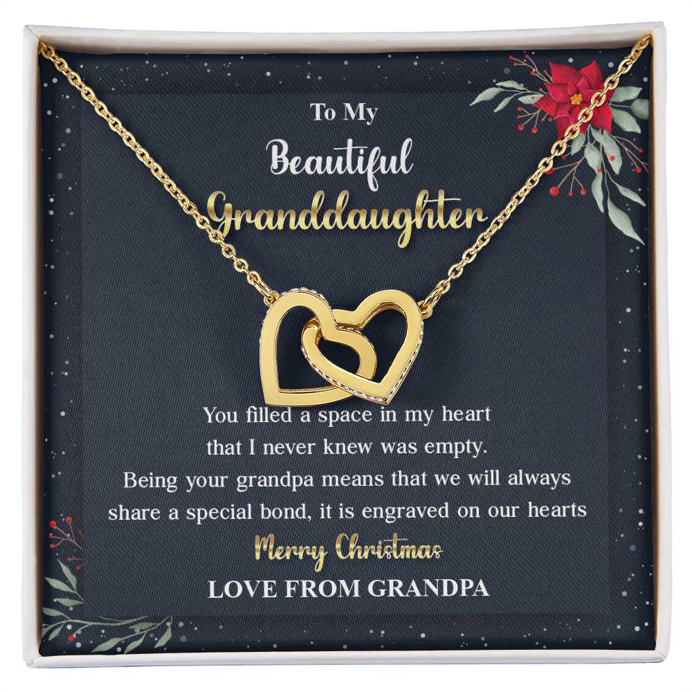 Holiday Gift for Granddaughter from Grandpa – Heart Necklace
