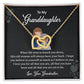 Granddaughter Necklace Gift from Grandma